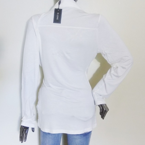 S-Line Plunge Neckline Top - Picture 3 of 6